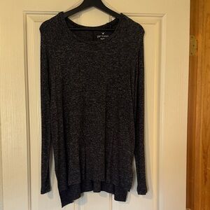 American Eagle Soft & Sexy Plush Long Sleeve Top
